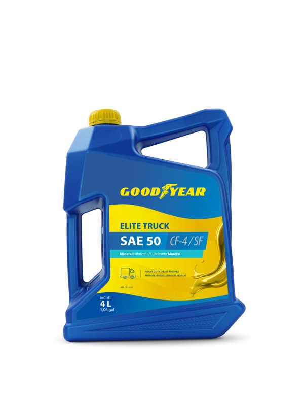 Galon Goodyear Elite Truck Mineral SAE 50 API CF4/SF C4 MTU 4L